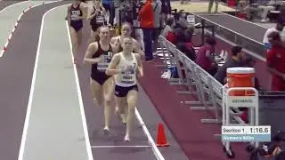 Women 800m Prelim H1, 2022 ACC Indoor Championships, Hannah Ballowe Virginia Tech