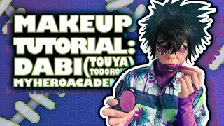 BNHA Dabi Makeup Tutorial || Cryptid Corner