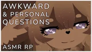 Soft Spoken Awkward and Personal Questions | VR ASMR | With Scribbling Sounds
