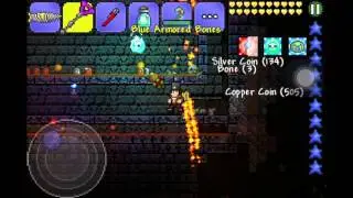 Terraria IOS - Dungeon farm/Shadow beam staff