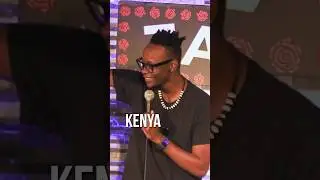 I'm sure she ran to America😅😅😅😅 #standupcomedy