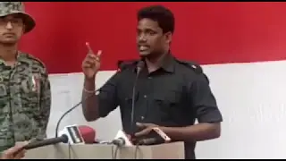 HARDCORE NAXALI KUNDAN PAHAN ADRESSING TO MEDIA AFTER SURRENDER IN RANCHI POLICE