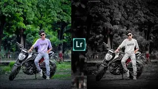 Lightroom urban black effect photo editing // By #kujureditz #photo_editing #Lr_photo_editing