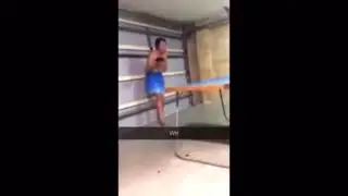 2 brothers peacefully playing ping-pong
