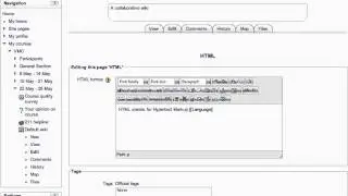 Moodle - Adding and linking pages in wiki