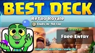 Best Deck For Retro Royale Challenge In Clash Royale 😍😍