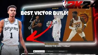 Best Victor Wembanyama build NBA 2k24 (Current gen)￼