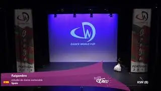 Ainara Carsoso 13 years old .gold medal in dance world cup 2019. Portugal