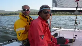 Красноярское море. Входим в ворота