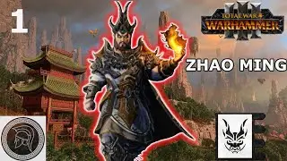 THE IRON DRAGON! - Total War: Warhammer 3 - Zhao Ming - Part 1 (No Commentary)