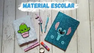 PERSONALIZANDO MATERIAIS ESCOLARES PARA VOLTA AS AULAS | FAÇA VOCÊ MESMO✂️