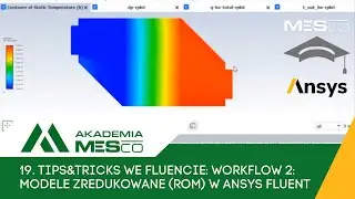 19. Tips&Tricks we Fluencie: Workflow 2: Modele zredukowane (ROM) w ANSYS Fluent