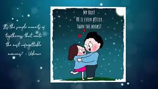 AN ILLUSTRATION OF THE COUPLE's LOVE STORY AND JOURNEY TO LIFE#illustration #animation