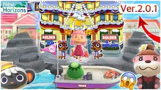NOUVELLE MISE À JOUR 2.0.1 SUR ANIMAL CROSSING NEW HORIZONS ! ⚠️ (BUG, DUPLICATION…)