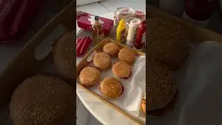 Mayonnaise and ketchup BURGER 😂😂😂