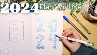 2024 Bullet Journal Set Up + January Plan With Me