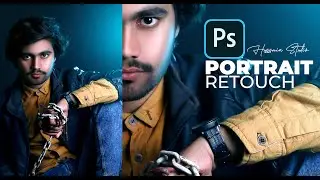 Portrait photo editing in Photoshop cc 2020