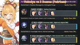 Overload Yoimiya vs Stygian Onslaught 6.5 - Fearless difficulty