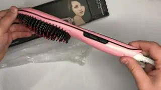 Видео обзор  Расческа выпрямитель Fast Hair Straightener