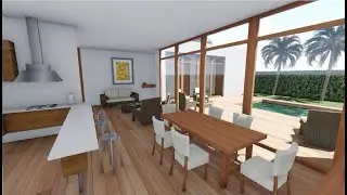 Casa con alberca 20 x 20 m