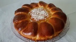 LARGE BRIOCHE FILLED WITH ORANGE CREAM⭐RITA CHEF | A true delicacy.