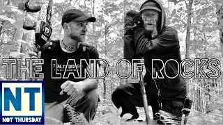 The land of rocks exploring abandoned colonial NH cellar hole metal detecting