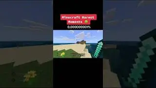 Minecraft Rarest Moments🍀0,00000001% #shorts #minecraftraremoments #minecraftseeds #gaming #fyp