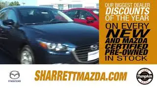 Get your Pumpkin Spice on at Sharrett Mazda