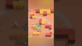 Купила золотой скин на Эмз и играю с Iron_mir #brawlstars #бравлстарс