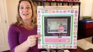 Pinterest:  Scrapbook Pages inspired by Social Media