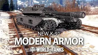 MODERN ARMOR -  K-91  | World of Tanks - Skin 3D