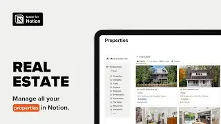 Notion Real Estate Template