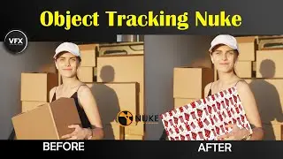 3D Tracking Tutorial Nuke | Object Tracking | Nuke Compositing | VisualFX