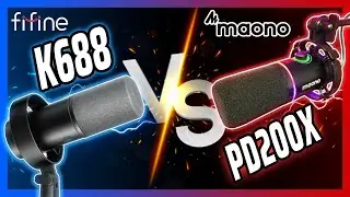 May The Best Mic Win! | Fifine K688 vs Maono PD200X