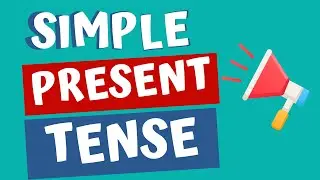 Present Simple Verb Tense I Present Simple English I Learn English Tenses🔥✅