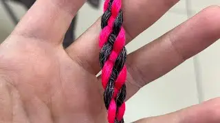 Четырёхпрядная коса. Максимально понятный способ плетения!