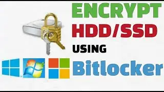 Encrypt your SSD with Bitlocker