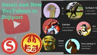 Top Small and New YouTube channels to support! Pt. 2
