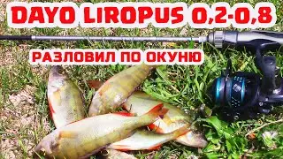Мормышинг. Бюджетный DAYO. Разлов окуня.