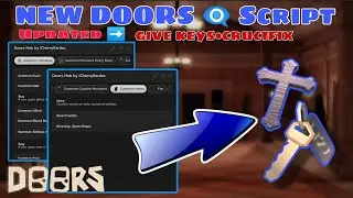 New [Update] DOORS👁️‍🗨️ Script | Give Crucifix•Keys | Mobile•PC | Hydrogen•Fluxus•Arceus x V3