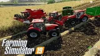 FS19 | Going all Case IH red at the farm! flusstal xxl map | Episode 3
