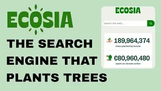 ECOSIA: SEARCH ENGINE THAT PLANTS TREES!