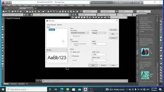 Text tool adjustment setting in autocad