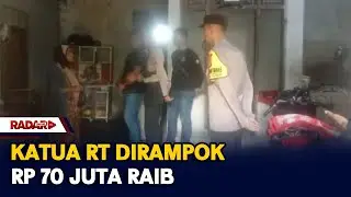 Katua RT Dirampok, Rp70 Juta Raib