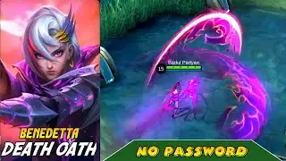 Script Skin Benedetta Collector Death Oath Full Effect No Pw Patch Mobile legends X Transformers