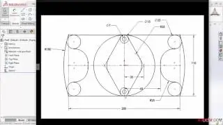 006 Practice Sketch 06 in solidworks