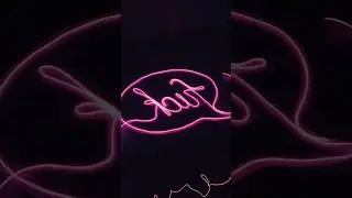 DIY neon sign // #neonsign #artandcraft #diyhomedecor