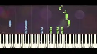 GOT7 – Just Right (piano tutorial and lesson) synthesia acoustic