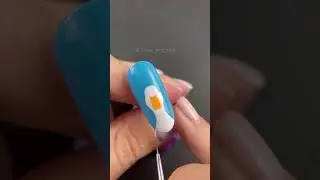 Рисуем Гуся МК. Супер быстрый дизайн ногтей.
