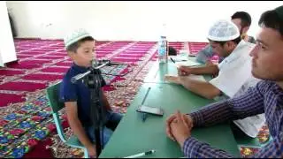 Safed-Bulon qishlog'ida yoshlar o‘rtasida o‘tkazilgan Hadis bo‘yicha musobaqa. 12-09-2016